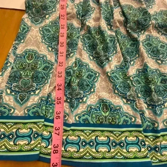 London Times Women’s Midi Print Short Sleeve Pretty Unique size 8 - Picture 9 of 13